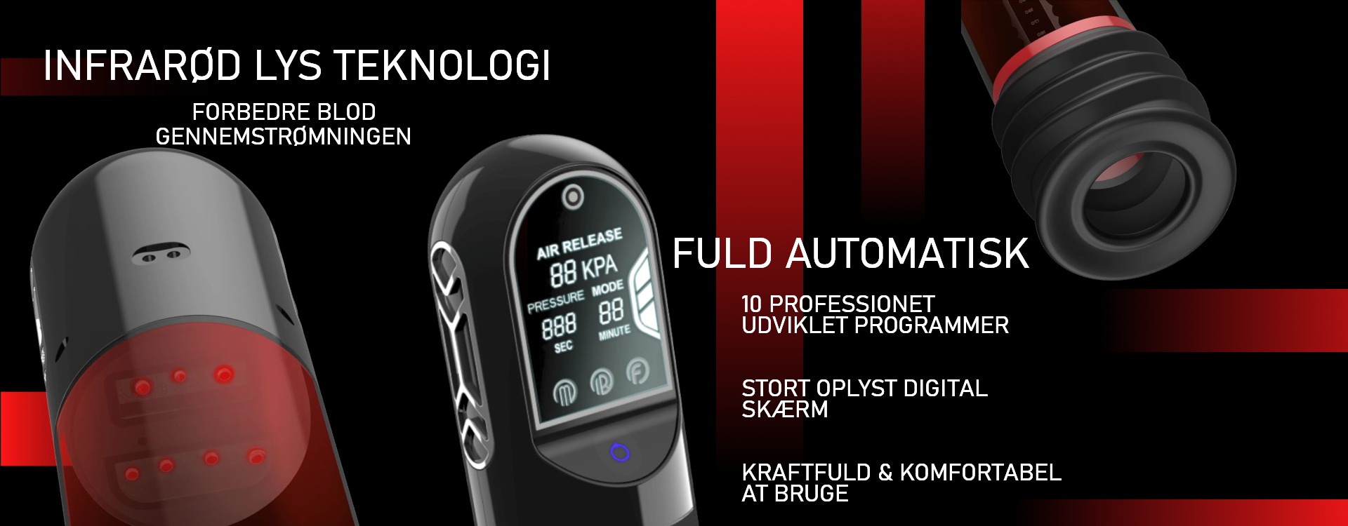 isp 90 Infrared Red Light Enhancement Pump