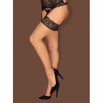 Joylace Garter Stockings - Sheer