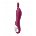 SATISFYER - A-MAZING 1 - A-SPOT VIBRATOR - BERRY