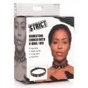 Diamond Choker with O-Ring - Black/Red Diamond Choker with O-Ring - Black/Red