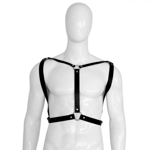 Men's leather harness L/XL
