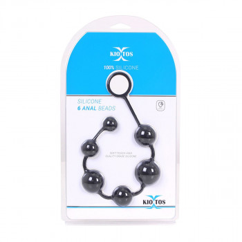 Silicone 6 Anal Beads