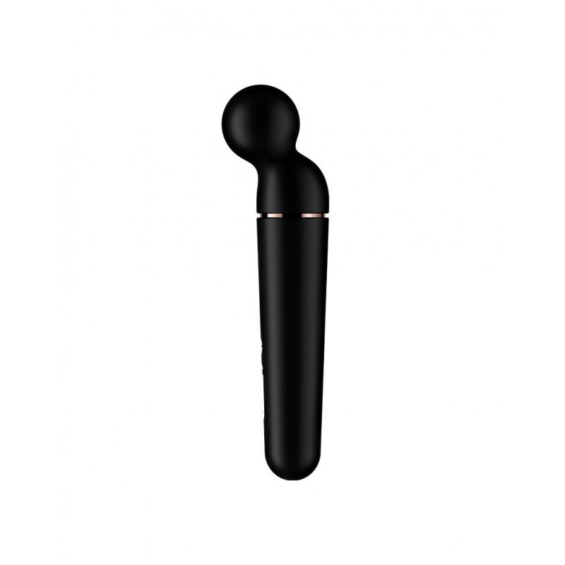 SATISFYER - PLANET WAND-ER - WAND VIBRATOR - SORT & ROSE GOLD SATISFYER - PLANET WAND-ER - WAND VIBRATOR - SORT & ROSE GOLD