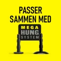 Hung System Mega Suction Cup -Black HUNG - 3 Hung System Mega Suction Cup -Black