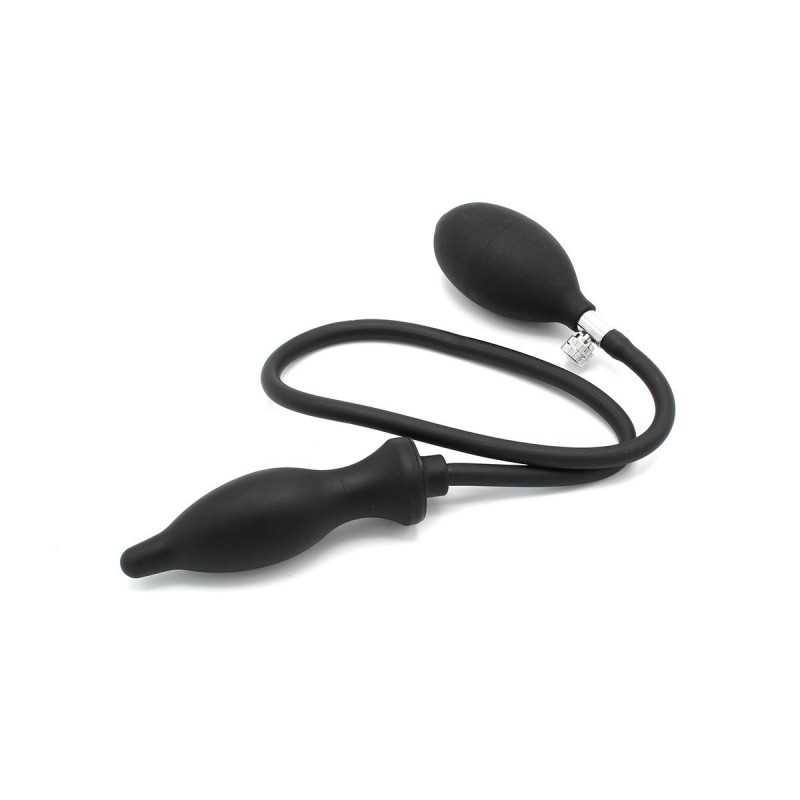Oppustelig Anal Plug Black