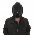 Black MSX Smoke Full Visor Gas Mask - 1 Black MSX Smoke Full Visor Gas Mask - 3