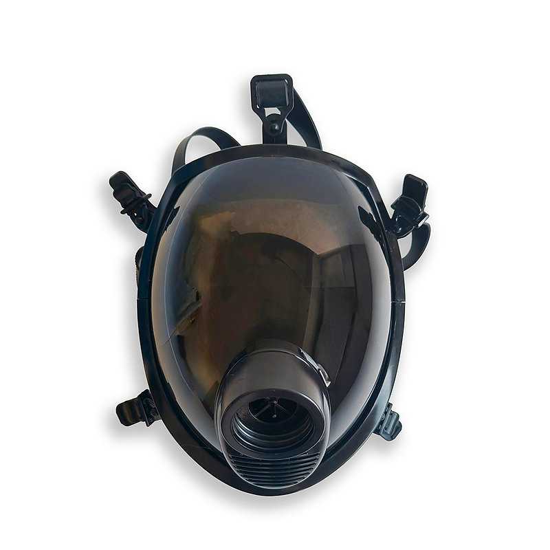 Black MSX Smoke Full Visor Gas Mask - 3 Black MSX Smoke Full Visor Gas Mask - 3