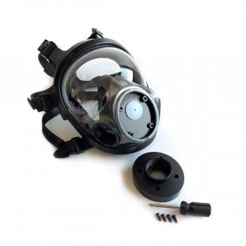 GASMASTER Rebreather Converter Double RD40 Gas Mask  - 2