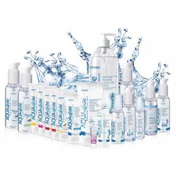 Aquaglide med smag 110ml  - 9