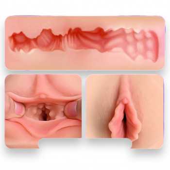 Power Escorts - Strong Heavy Realistic 3D Pussy Masturbator  - 3