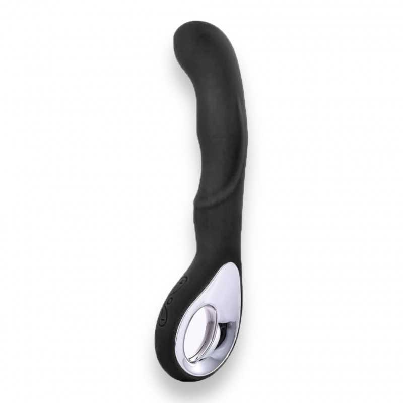 Power Escorts - Black Tickler Silicone G-Spot Vibrator - 1 Power Escorts - Black Tickler Silicone G-Spot Vibrator - 1