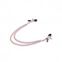 Nipple Clamps Rose Gold Double Chains Kiotos - 1 Nipple Clamps Rose Gold Double Chains Kiotos - 1