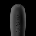 SATISFYER - DUAL KISS - AIR PULSE + G-SPOT VIBRATOR - BLACK Satisfyer - 3 SATISFYER - DUAL KISS - AIR PULSE + G-SPOT VIBRATOR - BLACK