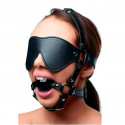 Ballgag med Blindfold og Harness Strict - 1 Ballgag med Blindfold og Harness Strict - 1