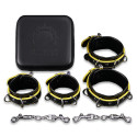 Dungeon Lab Hunter Restraints Set Black/Yellow Dungeon-Lab - 1 Dungeon Lab Hunter Restraints Set Black/Yellow Dungeon-Lab - 1