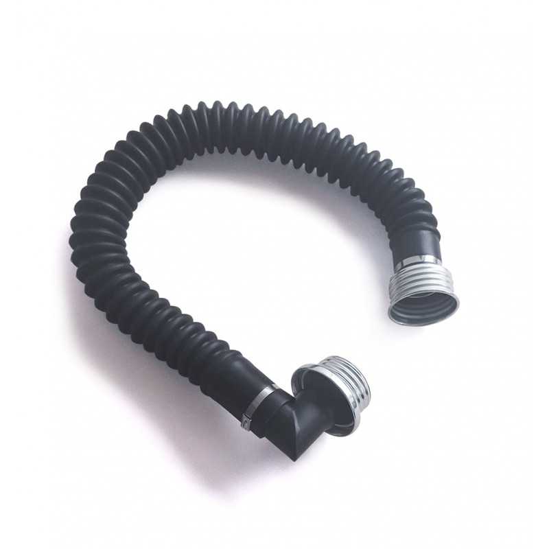 GASMASTER Gas Mask Hose Angled Male Connector  - 1