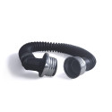 GASMASTER Gas Mask Hose Angled Male Connector  - 1