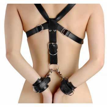 Easy Access Thigh Sling With Wrist Cuffs  - 3