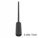 Silicone Noir Flexible Silicone Electro Sounds ElectraStim - 3