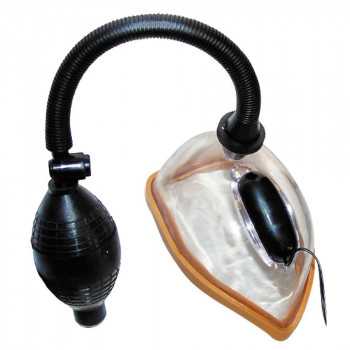 Vibrating Vagina Sucker med Vibrator - Vaginapumpe  - 1