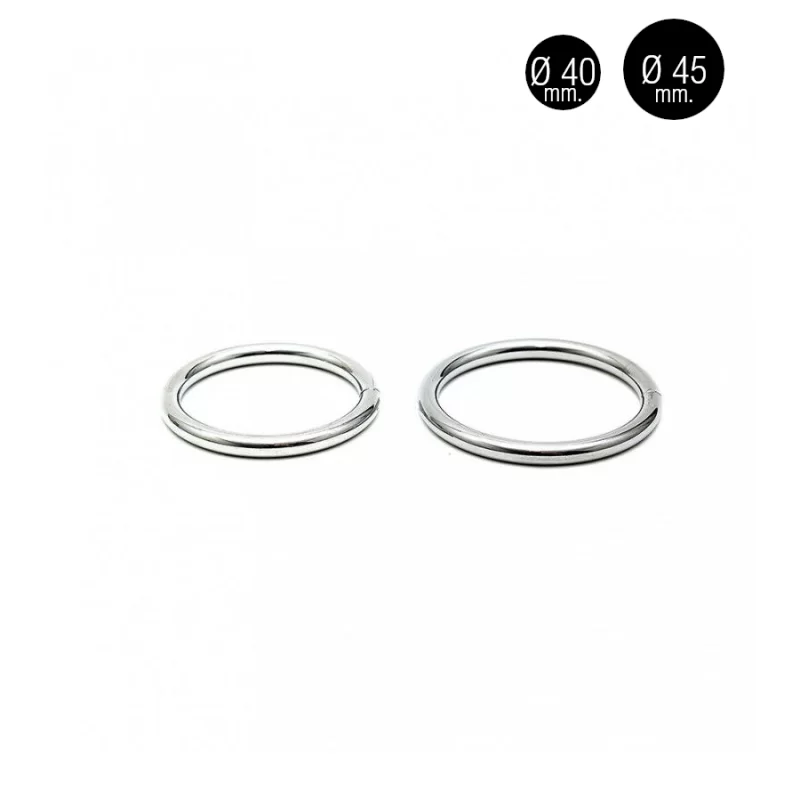 Rimba -Metal Penisring 2 stk. Ø 40/45mm RIMBA - 1