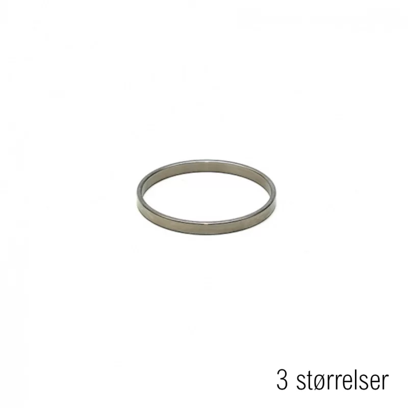 Penisring i stål | 3 Størrelser  - 1