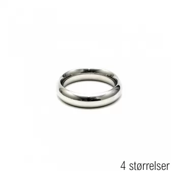 Donut penisring i stål | 4 Størrelser  - 3