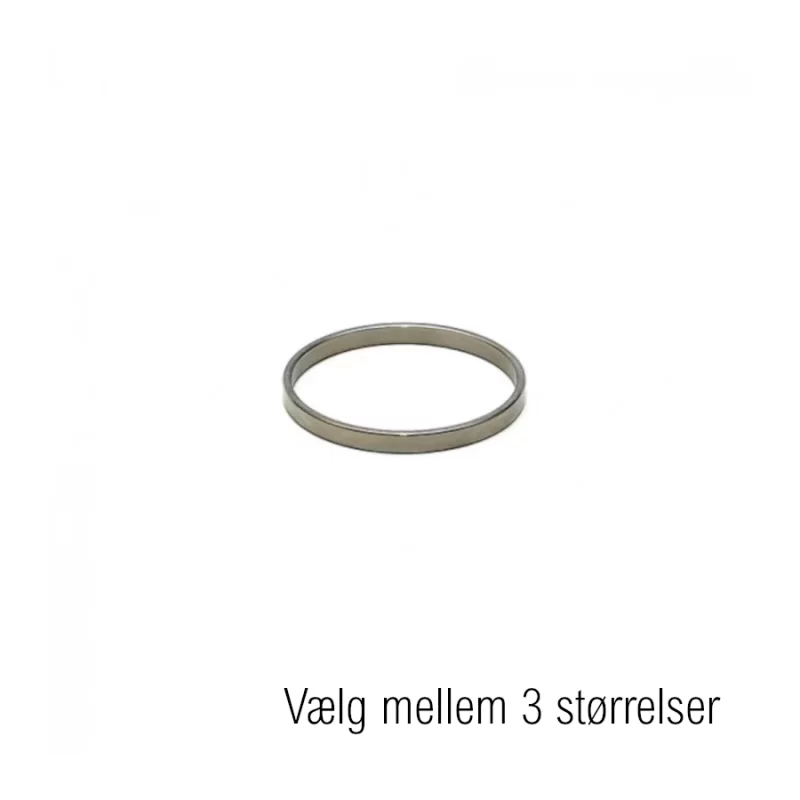 Penisring i stål | 3 Størrelser - 1 Penisring i stål | 3 Størrelser - 1