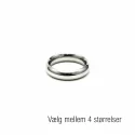 Donut penisring i stål | 4 Størrelser - 2 Donut penisring i stål | 4 Størrelser - 2
