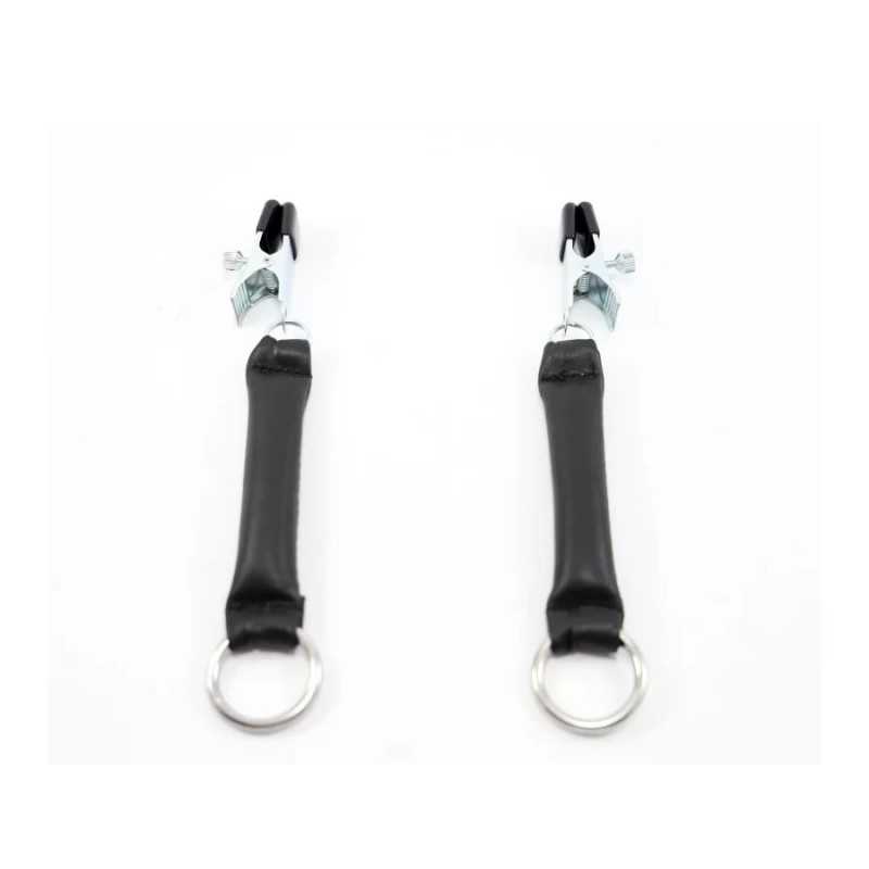 Leather Chest Weights "Strong Feeling" - 2 Leather Chest Weights "Strong Feeling" - 2
