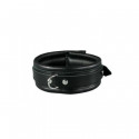 Halsbånd Leather Collar 5 cm - Black - 2 Halsbånd Leather Collar 5 cm - Black - 2