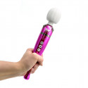 Magic wand Pixey Deluxe - Pink Chrome - trådløs og genopladelig Kraftfuldt sexlegetøj Pixey Deluxe Magic Wand Pink Chrome