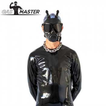 Army Gas Mask med Sorte Lenser  - 3