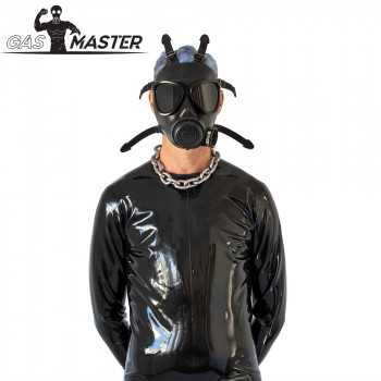 Army Gas Mask med Sorte Lenser  - 1