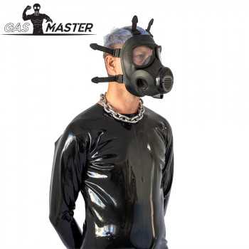 GASMASTER 12D Hamster Cheek Gasmaske  - 3