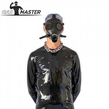 GASMASTER Alien Gas Mask Polarized Lenses + Metal Eye Caps  - 3