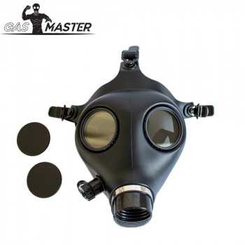 GASMASTER Alien Gas Mask Polarized Lenses + Metal Eye Caps  - 1
