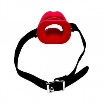 Silikone Ring gag med Vibrator i tungen Kiotos - 4