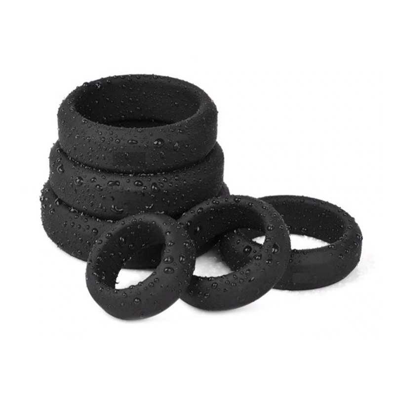 Silicone Penisring Sæt 6 Stk. fra Sadistenstoolbox
