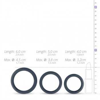 Boners 3 Ring kit (flat rings) fra Sadistenstoolbox