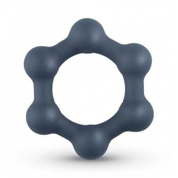 Boners Hexagon Penisring med Stål Kugler fra Sadistenstoolbox
