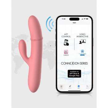 SVAKOM Mora Neo -Thrusting Beads Rabbit Vabrator fra Sadistenstoolbox