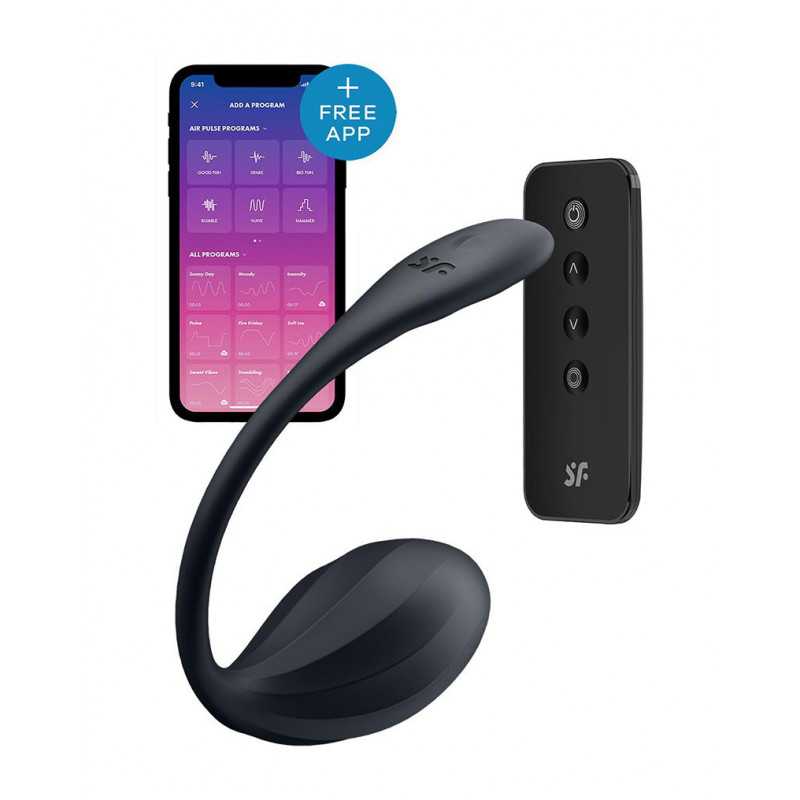 Satisfyer Smooth Petal Vibrerende Æg med APP Satisfyer Smooth Petal Vibrerende Æg med APP fra Sadistenstoolbox
