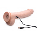 Loadz - Fjernbetjent Vibrating og Squirting Dildo 21,5CM fra Sadistenstoolbox