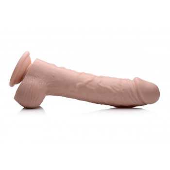 Loadz - Fjernbetjent Vibrating og Squirting Dildo 21,5CM fra Sadistenstoolbox