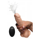 Loadz - Fjernbetjent Vibrating og Squirting Dildo 21,5CM fra Sadistenstoolbox