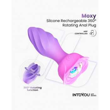 IY - Moxy - Butt Plug 360º Rotation med App fra Sadistenstoolbox