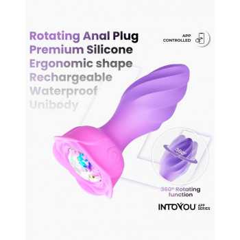 IY - Moxy - Butt Plug 360º Rotation med App fra Sadistenstoolbox