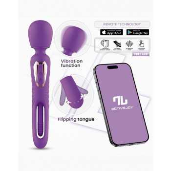 IY - Salma - Wand med Flipping Tongue med App Styring fra Sadistenstoolbox