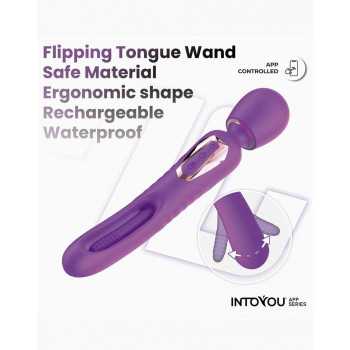 IY - Salma - Wand med Flipping Tongue med App Styring fra Sadistenstoolbox